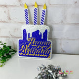 Birthday SVG Bundle: Cake Topper, Card, Gift Card Holder and Party Lantern