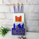 Birthday SVG Bundle: Cake Topper, Card, Gift Card Holder and Party Lantern