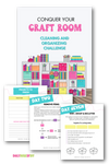 Conquer Your Craft Room: Crush Clutter and Ignite Inspiration 21-Day Challenge