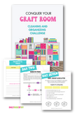 Conquer Your Craft Room: Crush Clutter and Ignite Inspiration 21-Day Challenge