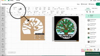 Layered Family Tree SVG for Cricut -Personalize 3-8 Members - DIY Shadow Box Gift