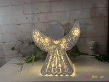 3D Angel Layered SVG Cut File