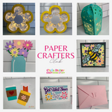 Paper Crafters Club Layered and 3D Paper Craft SVGs Delivered Monthly