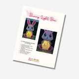 3D Layered Bunny Light Box for Easter SVG