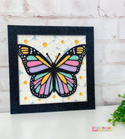 Layered Butterfly 3D SVG Cut File for Paper Crafts