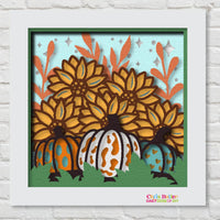 Fall Themed 3D Layered Shadow Box Bundle Over 70% Off