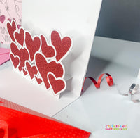 Valentine Card SVG Bundle with Heart Envelopes