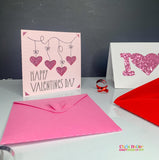 Valentine Card SVG Bundle with Heart Envelopes