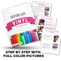 Crafting with Vinyl -The Ultimate Guide  {Digital}