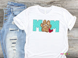 Dog Mom PNG for Sublimation Shirt Ideas, Dog Mom Sublimation Design