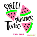 Sweet Summer Time Watermelon SVG File