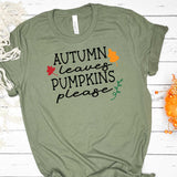 Fall SVGs for Shirts and Signs