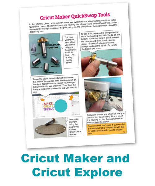 Learn About Cricut Quickswap Tools