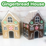 3D GingerBread House SVG File