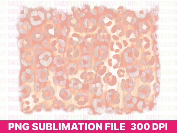 Cheetah print in rose gold glow for sublimation backgrounds